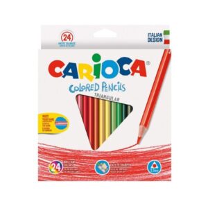 LAPICES Carioca 24-Colores Tita TRIANGULAR