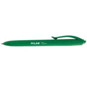 Bolígrafo MILAN P1 touch de color verde