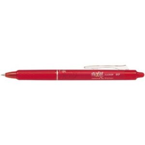 Bolígrafo Pilot Frixion 0,7mm Clicker (Rojo)
